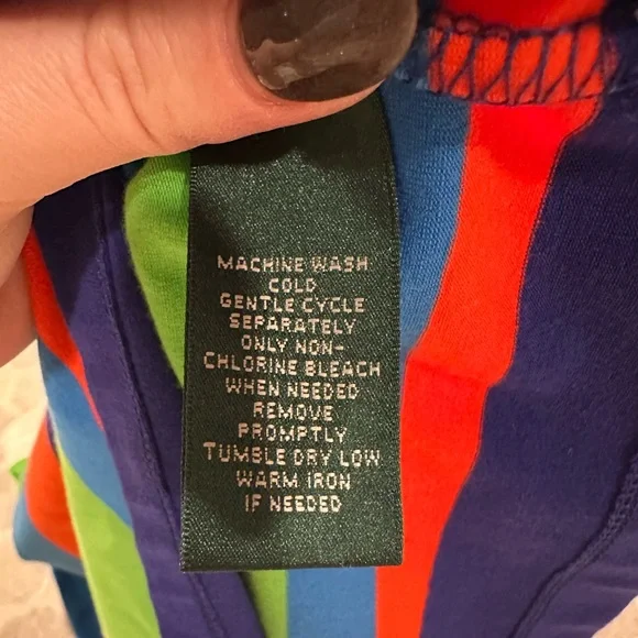 Women’s vintage LRL Lauren Active Ralph Lauren striped tank - Picture 6 of 8